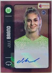Jule Brand [Autograph Purple] #89 Soccer Cards 2022 Topps Merlin Heritage 98 UEFA Prices