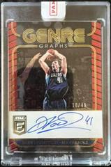Dirk Nowitzki [GenreGraphs Red] Basketball Cards 2022 Panini Donruss Elite Genre Graphs Prices