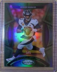 Russell Wilson [Green] #1 Football Cards 2023 Panini Certified Prices