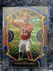 Patrick Mahomes II [Blue Prizm Die Cut] #2 Football Cards 2020 Panini Select Prices