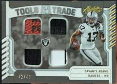 Davante Adams [Prime] Football Cards 2022 Panini Absolute Tools of the Trade Quad Prices