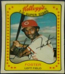 George Foster #1 Baseball Cards 1981 Kellogg's Prices