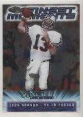 Dan Marino Football Cards 2000 Topps Finest Moments Prices