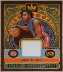Jaden Ivey #AN-JID Basketball Cards 2022 Panini Court Kings Art Nouveau Prices