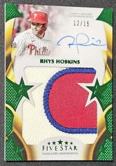 Rhys Hoskins [Green Silver] #SS-RH Baseball Cards 2023 Topps Five Star Signature Prices