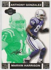 Marvin Harrison Football Cards 2007 Topps CO Signers Prices