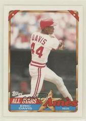 Eric Davis #28 Baseball Cards 1990 Ames All Stars Prices