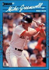 Mike Greenwell #115 Baseball Cards 1990 Donruss Best AL Prices