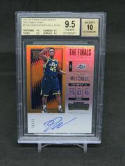 Donovan Mitchell [Vertical Autograph the Finals] Basketball Cards 2017 Panini Contenders Prices