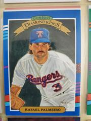 Rafael Palmeiro [Diamond Kings] Baseball Cards 1991 Donruss Prices
