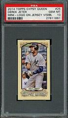 Derek Jeter [Mini Logo on Jersey Visible] #25 Baseball Cards 2014 Topps Gypsy Queen Prices