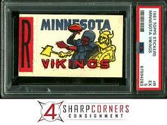 Minnesota Vikings #R Football Cards 1961 Topps Stickers Prices