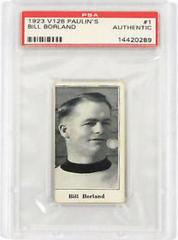 Bill Borland [Stamp Redemption] Hockey Cards 1923 V128 Paulin's Prices