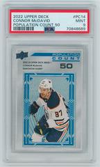 Connor McDavid [50] Hockey Cards 2022 Upper Deck Population Count Prices