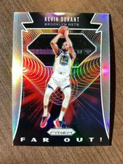 Kevin Durant Silver Prizm Basketball Cards 2019 Panini Prizm Far Out Prices