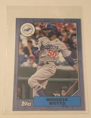 Mookie Betts [Blue] Baseball Cards 2022 Topps Mini 1987 Prices