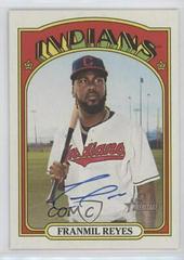 Franmil Reyes Real One Autographs #ROA-FR Baseball Cards 2021 Topps Heritage Real One Autographs Prices