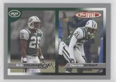 Erik Coleman, Derrick Strait [Silver] Football Cards 2005 Topps Total Prices