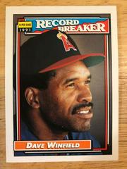 Dave Winfield #5 Baseball Cards 1992 O Pee Chee Prices