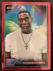 Shawn Kemp [Red Refractor] Basketball Cards 2021 Topps Finest Prices