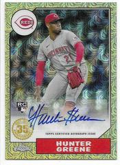Hunter Greene #T87CA-HG Baseball Cards 2022 Topps Update 1987 Chrome Autographs Prices