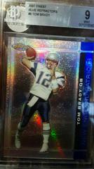 Tom Brady [Blue Refractor] #8 Football Cards 2007 Topps Finest Prices
