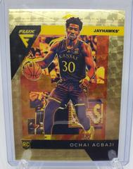 Ochai Agbaji [Gold] Basketball Cards 2022 Panini Chronicles Draft Picks Flux Prices