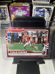 Patrick Mahomes II [Red] #FV5 Football Cards 2021 Panini Donruss Elite Field Vision Prices