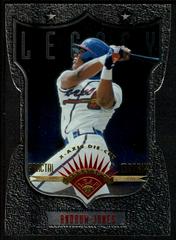 Andruw Jones [Die Cut] #349 Baseball Cards 1997 Leaf Fractal Matrix Prices