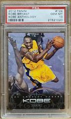 Kobe Bryant Basketball Cards 2012 Panini Kobe Anthology Prices