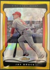 Jay Bruce [Green Refractor] #100 Baseball Cards 2009 Finest Prices