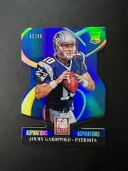 Jimmy Garoppolo [Aspirations Die Cut] #150 Football Cards 2014 Panini Elite Prices