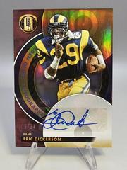 Eric Dickerson [Rose Gold] #GO-ED Football Cards 2023 Panini Gold Standard Golden Oldies Autographs Prices