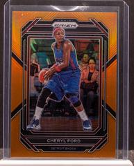 Cheryl Ford [Orange] #107 Basketball Cards 2023 Panini Prizm WNBA Prices