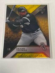 Frank Thomas [Gold] #2 Baseball Cards 2016 Topps Triple Threads Prices