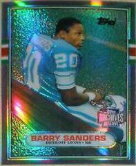 Barry Sanders #25 Football Cards 2001 Topps Archives Reserve Prices