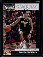 Carsen Edwards [Cracked Ice] #29 Basketball Cards 2019 Panini Contenders Draft Picks Game Day Ticket Prices