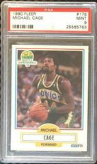 Michael Cage #176 Basketball Cards 1990 Fleer Prices