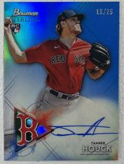 Tanner Houck [Blue Refractor] Baseball Cards 2021 Bowman Sterling Rookie Autographs Prices