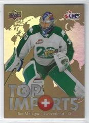 Tim Metzger Hockey Cards 2022 Upper Deck CHL Top Imports Prices