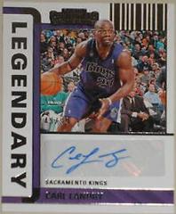 Carl Landry #LC-CLD Basketball Cards 2022 Panini Contenders Legendary Autographs Prices