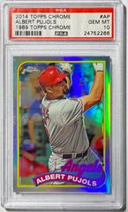Albert Pujols #AP Baseball Cards 2014 Topps Chrome 1989 Prices