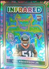 Will Anderson Jr. [Psychedelic] #13 Football Cards 2023 Panini Spectra Infrared Prices