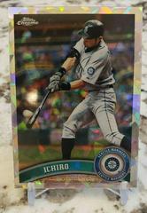 Ichiro [Atomic Refractor] #50 Baseball Cards 2011 Topps Chrome Prices