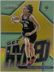 Breanna Stewart [Gold] #11 Basketball Cards 2023 Panini Prizm WNBA Get Hyped Prices
