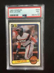 Ron LeFlore #543 Baseball Cards 1983 Donruss Prices