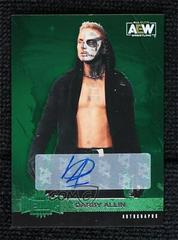 Darby Allin [Green Autograph] #39 Wrestling Cards 2022 SkyBox Metal Universe AEW Prices