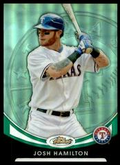 Josh Hamilton [Refractor] #56 Baseball Cards 2010 Finest Prices