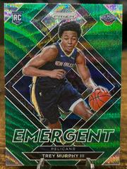 Trey Murphy III [Green Wave] #3 Basketball Cards 2021 Panini Prizm Emergent Prices
