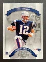 Tom Brady [Timeless Tributes] #75 Football Cards 2002 Panini Donruss Classics Prices